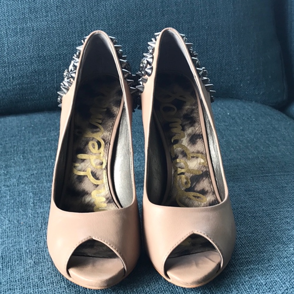 Sam Edelman Spiked Heels - Picture 3 of 6